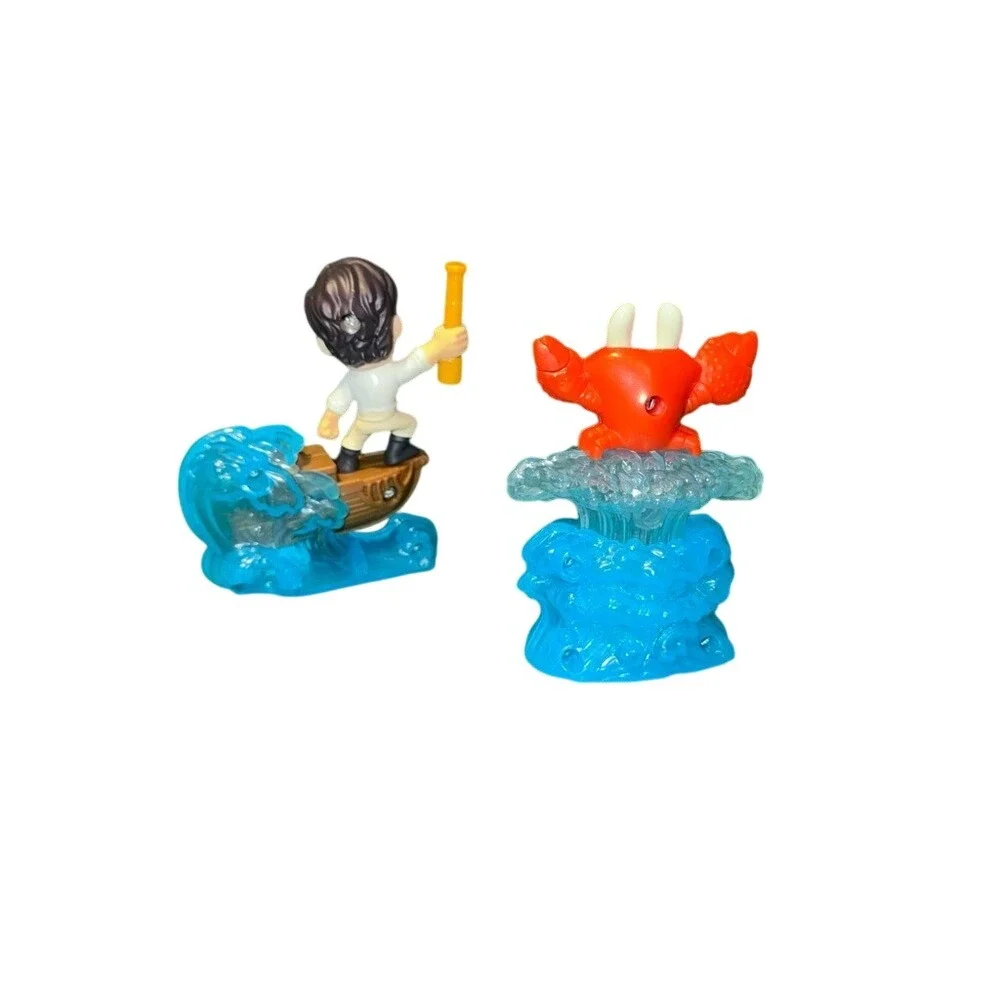 McDonalds Happy Meal 2023 Disney The Little‎ Mermaid Prince Eric Sebastian Set